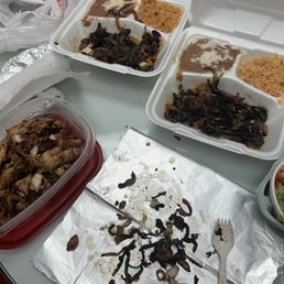 Burnt chicken fajitas Burnt chicken fajitas
