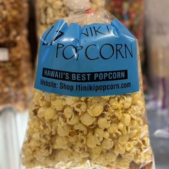 L1 Iniki Popcorn - Small butter popcorn 3.99 add a scoop of mochi crunch $1.89 - Popcorn Shops Near Me - Aiea, Hawaii