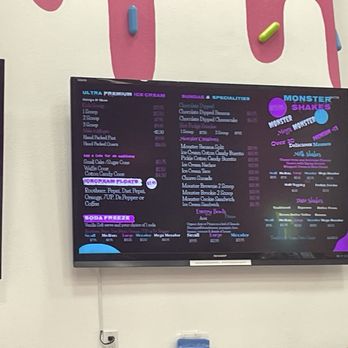 Monster Shakes - Menu - Ice Cream & Frozen Yogurt Near Me - Cathedral City, California Monster Shakes - Menu - Ice Cream & Frozen Yogurt Near Me - Cathedral City, California