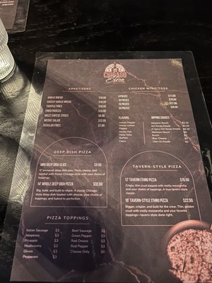 Menu photo 3 Chicago Slice Austin, TX