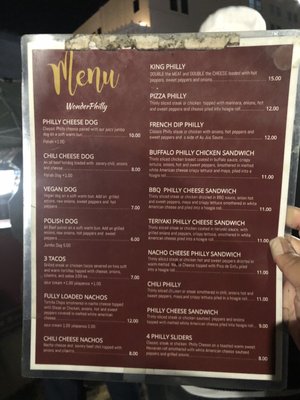 Menu photo 4 Wonderphilly Oakland, CA Menu photo 4 Wonderphilly Oakland, CA