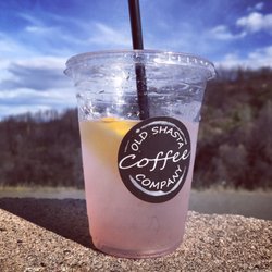 Old Shasta Coffee Company - Sparkling lavender lemonade.