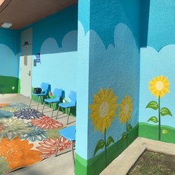 Hawaiian Avenue Children's Center - Front of school panorama