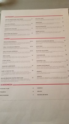 Menu photo 1 La Tavolo Do Mar East Providence, RI