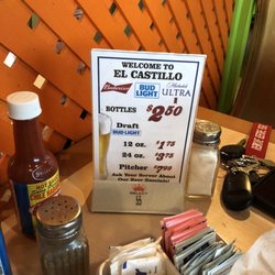 El Castillo - Beer specials