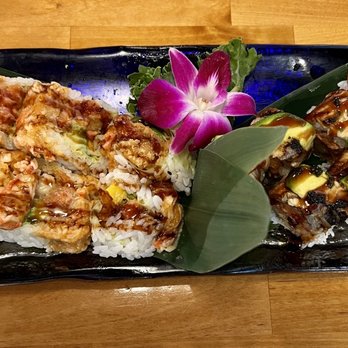 Matsukawa Sushi & Ramen - In The Sky Roll & Crazy Dragon Roll - Sushi Bars Near Me - St. Augustine, Florida Matsukawa Sushi & Ramen - In The Sky Roll & Crazy Dragon Roll - Sushi Bars Near Me - St. Augustine, Florida