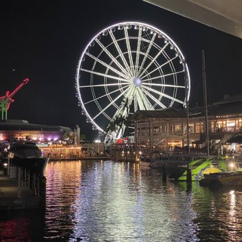 Skyviews Miami Observation Wheel - Skyview at night - Amusement Parks Near Me - Miami, Florida