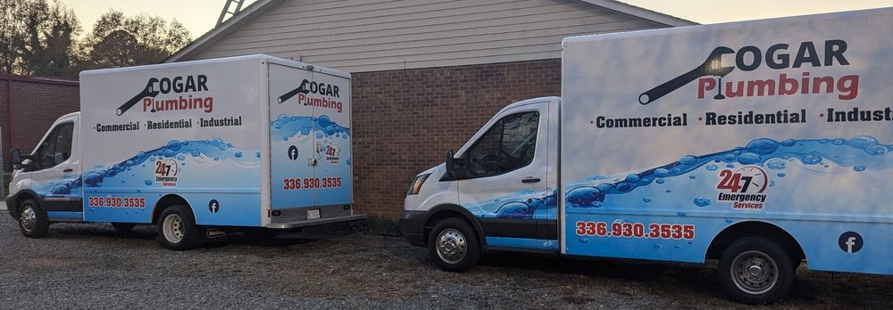 Slide of Cogar Plumbing