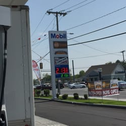 Alltown - Mobil of Stoughton -- 372 Washington Street / Route 138 @ Route 27 / Central Street Junction, Stoughton         Sign