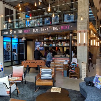 Moxy Washington, DC Downtown - Bar - Hotels Near Me - Washington, DC, District of Columbia