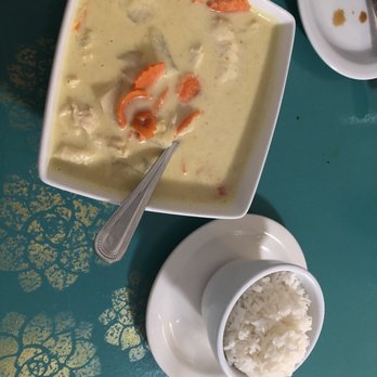 Jasmine Thai Cuisine - Yellow curry with chicken. - Thai Near Me - Twin Falls, Idaho