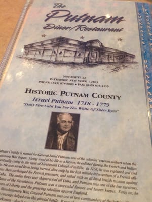 Menu photo 3 The Putnam Diner & Restaurant Patterson, NY