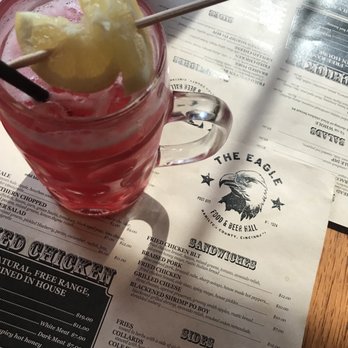 The Eagle OTR - Blackberry Lemonade cocktail - American Near Me - Cincinnati, Ohio The Eagle OTR - Blackberry Lemonade cocktail - American Near Me - Cincinnati, Ohio