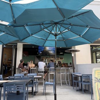 Board & Brew - Encinitas - Outside Back Patio and Bar - Sandwiches Near Me - Encinitas, California