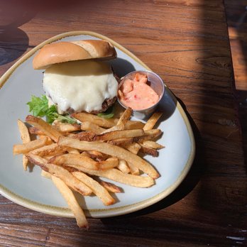 1816 Modern Kitchen & Drinks - Smash burger with fries. - Southern Near Me - Corydon, Indiana