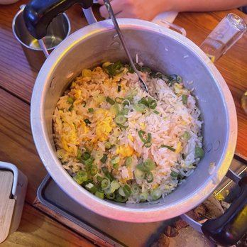 Tasty BBQ & Beer Bar - Egg and green onion fried rice, on the saltier side - Chinese Near Me - Richmond, British Columbia Tasty BBQ & Beer Bar - Egg and green onion fried rice, on the saltier side - Chinese Near Me - Richmond, British Columbia