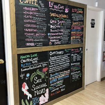La Vie Always Latte Cafe - Coffee menu - Coffee & Tea Near Me - Norfolk, Virginia