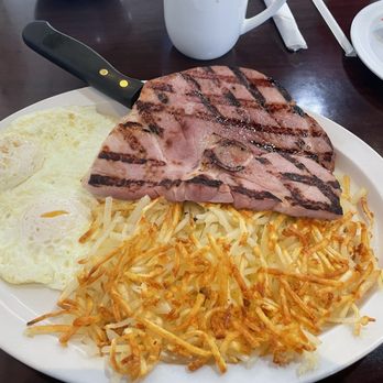 All Star Burgers Cafe - Ham Steak Breakfast - Burgers Near Me - Yucca Valley, California All Star Burgers Cafe - Ham Steak Breakfast - Burgers Near Me - Yucca Valley, California