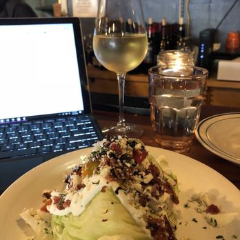 The Hideout Kitchen - Wedge Side Salad....yum! - New American Near Me - Lafayette, California