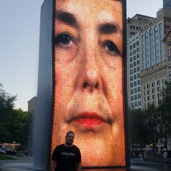 Crown Fountain - Public Art Near Me - Chicago, Illinois Crown Fountain - Public Art Near Me - Chicago, Illinois