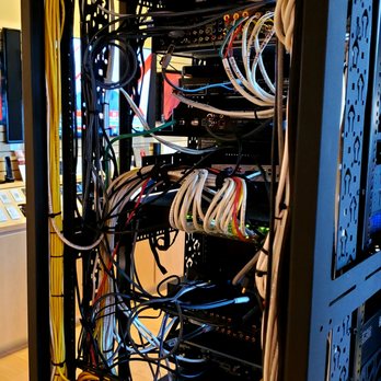 AVWORX - An Example of a fully wired Rack - Home Theatre Installation Near Me - Layton, Utah