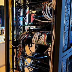 AVWORX - An Example of a fully wired Rack