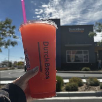 Dutch Bros Coffee - Kick in the face rebel - Juice Bars & Smoothies Near Me - Palmdale, California