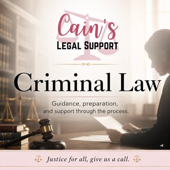 Cain’s Legal Support - You are not the criminal, they are!! - Notaries Near Me Cain’s Legal Support - You are not the criminal, they are!! - Notaries Near Me