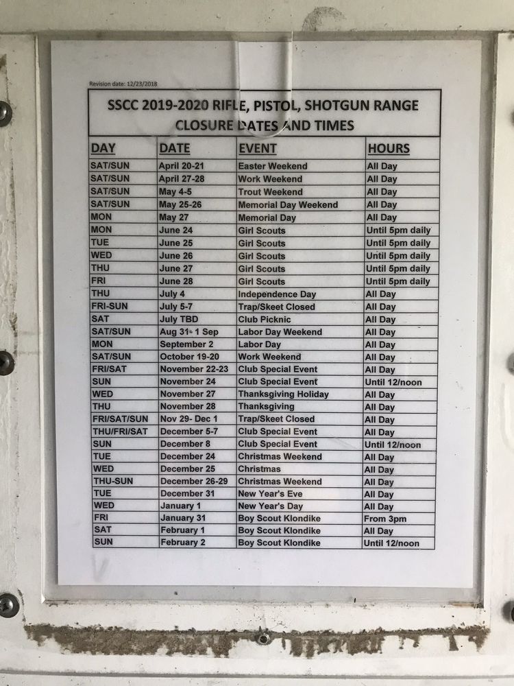 SYCAMORE SPORTSMAN’S CLUB 1773 W Motel Rd, Sycamore, Illinois Gun