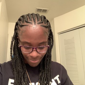 Sasha’s Beauty Studio - My tribal braids done at Sasha's beauty studio a month ago by Sasha. - Hair Stylists Near Me - Tampa, Florida Sasha’s Beauty Studio - My tribal braids done at Sasha's beauty studio a month ago by Sasha. - Hair Stylists Near Me - Tampa, Florida