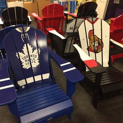Fitness Depot - NHL hockey team Muskoka chairs