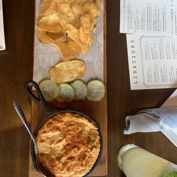 Bosscat Kitchen & Libations - Spicy Chicken and Cheese Dip - New American Near Me - Houston, Texas