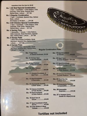 Menu photo 1 Las Minas Mexican Restaurant Pine Grove, CA Menu photo 1 Las Minas Mexican Restaurant Pine Grove, CA