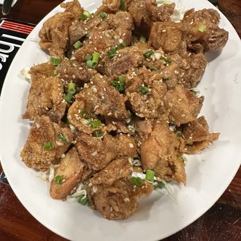 The Three 4 Bar and Grill - Garlic fried chicken - Sports Bars Near Me - Kailua, Hawaii
