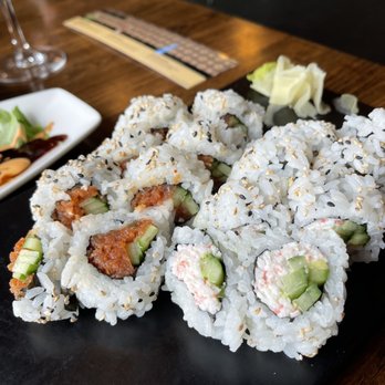Katana - Spicy tuna and California roll (ST $7 & CR $5 HH) - Sushi Bars Near Me - Everett, Washington Katana - Spicy tuna and California roll (ST $7 & CR $5 HH) - Sushi Bars Near Me - Everett, Washington