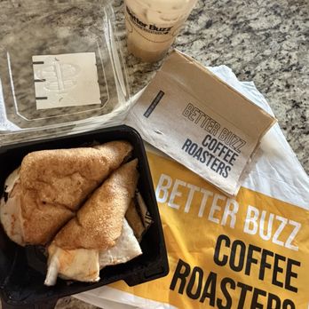 Better Buzz Coffee Gilbert - Bacon Ciabatta w/ turkey instead of bacon - Cafes Near Me - Gilbert, Arizona