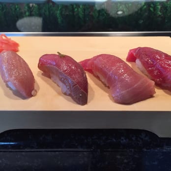 Shiro's - Tuna 4 ways... My favorite of the night. - Sushi Bars Near Me - Seattle, Washington
