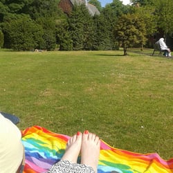 Maxwell Park - Sunbathing in the park