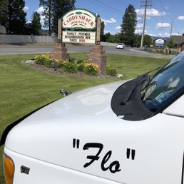 "Flo" was here ... "Flo" was here ...