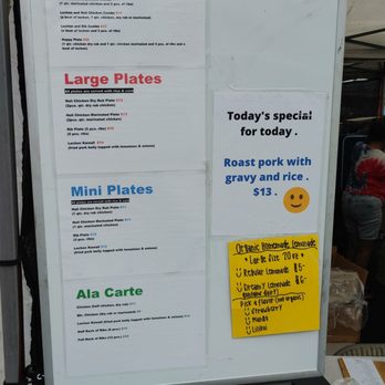 Happy Eats - Menu - Barbeque Near Me - Lihue, Hawaii