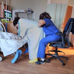 Womb Sister - Assiting a natural birth at New Jersey medical.