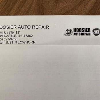 Hoosier Auto Repair - Contact Information - Auto Repair Near Me - New Castle, Indiana Hoosier Auto Repair - Contact Information - Auto Repair Near Me - New Castle, Indiana