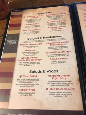 Menu photo 4 Ranchito Cafe Worland, WY