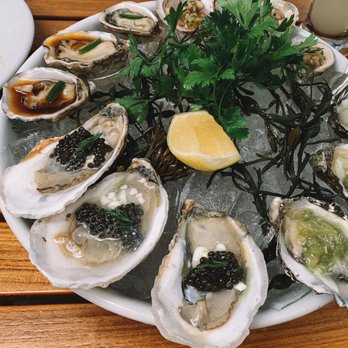 Lure Fishbar - Combo 3 of Each Signature Oysters (6/5) - Seafood Near Me - New York, New York Lure Fishbar - Combo 3 of Each Signature Oysters (6/5) - Seafood Near Me - New York, New York