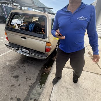 Melvin Auto Detailing - cleaner speaks no English or the teen he brought. Zelled him but someone else answers the phone that acts like it's a business. - Auto Detailing Near Me