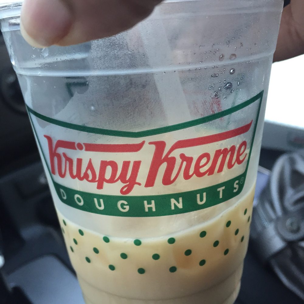 Krispy Kreme - Yummy hazelnut iced coffee!! - Coffee & Tea Near Me - Atlanta, Georgia Krispy Kreme - Yummy hazelnut iced coffee!! - Coffee & Tea Near Me - Atlanta, Georgia