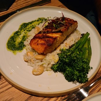 Yardbird - Grilled blacked salmon - Southern Near Me - Las Vegas, Nevada Yardbird - Grilled blacked salmon - Southern Near Me - Las Vegas, Nevada