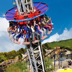 The Flambards Experience - The SkyRaker at Flambards, in Cornwall