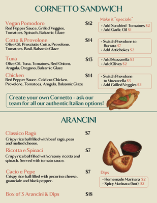 Menu photo 8 Castanea Sicilian Cafe Beverly Hills, CA