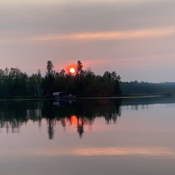 North Star Lake - Sunset last day 07/15/21 - Fishing Near Me - Marcell, Minnesota